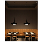 Подвесной вязаный черный светильник «Лампа Марракеша» варинант исполнения - 2 | Loft Concept в Красноярске