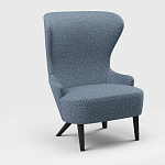 Мебельная ткань Шенилл голубой цвет 142 см T4-49 варинант исполнения - 4 | Loft Concept в Красноярске