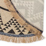 Ковер круглый из комбинированного состава Fantasy варинант исполнения - 4 | Loft Concept в Красноярске