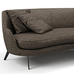 Мебельная ткань Шенилл коричневый цвет 138 см T4-41 варинант исполнения - 10 | Loft Concept в Красноярске