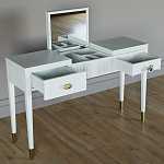 Туалетный стол - Трельяж Elsa Dreams White 120 см варинант исполнения - 2 | Loft Concept в Красноярске