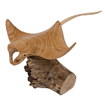 Статуэтка из дерева скат Animals of the World варинант исполнения - 1 | Loft Concept в Красноярске