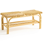 Скамья из ротанга Saveria Rattan Bench варинант исполнения - 1 | Loft Concept в Красноярске