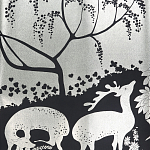 Обои ручная роспись в стиле Арт-деко Rateau Original colourway on Electrum gilded paper варинант исполнения - 2 | Loft Concept в Красноярске