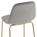 Барный стул на золотистых ножках VENDRAMIN Grey варинант исполнения - 7 | Loft Concept в Красноярске