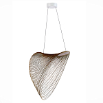 Подвесной светильник фигурный из деревянных прутьев Ecofriendly Light Source варинант исполнения - 3 | Loft Concept в Красноярске