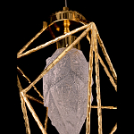 Подвесной светильник с плафоном в виде камня Embodiment варинант исполнения - 5 | Loft Concept в Красноярске