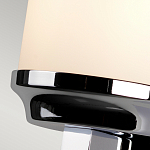 Бра для ванных комнат с белым цилиндрическим плафоном на прямоугольном основании цвета хром Feiss варинант исполнения - 6 | Loft Concept в Красноярске