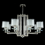 Люстра с 8-ю цилиндрическими плафонами из стекла Laurent варинант исполнения - 9 | Loft Concept в Красноярске