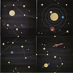 Плитка ассорти Космос варинант исполнения - 1 | Loft Concept в Красноярске