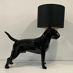 Лампа COLLECTION OF DOGS с абажуром Бультерьер варинант исполнения - 9 | Loft Concept в Красноярске