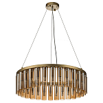 Люстра со стеклянными цилиндрическими плафонами Luminous Cylinders Amber Round варинант исполнения - 4 | Loft Concept в Красноярске