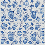 Плитка с узором Сердце варинант исполнения - 1 | Loft Concept в Красноярске