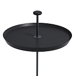 Pin журнальный столик чёрный из натурального дуба и бетона варинант исполнения - 1 | Loft Concept в Красноярске