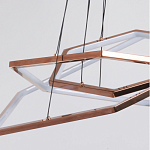 Люстра с 3-мя подвесами в виде шестиугольников Hexagon Horizontal варинант исполнения - 6 | Loft Concept в Красноярске