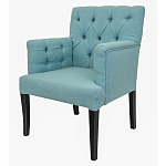 Кресло Addison Chic Armchair blue flax варинант исполнения - 3 | Loft Concept в Красноярске