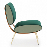 Дизайнерское кресло без подлокотников Gio Ponti ROUND D.154.5 Armchair варинант исполнения - 3 | Loft Concept в Красноярске