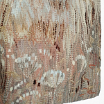 Современный Гобелен из шерсти в бежевых тонах Spring варинант исполнения - 2 | Loft Concept в Красноярске