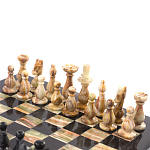Шахматы настольные из натурального камня Оникс Decorative Thematic Chess варинант исполнения - 2 | Loft Concept в Красноярске