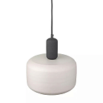 Подвесной светильник с круглым бежевым плафоном Quentin варинант исполнения - 3 | Loft Concept в Красноярске