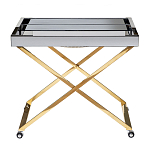 Стол сервировочный с зеркальной столешницей Splendid Serving Table варинант исполнения - 1 | Loft Concept в Красноярске