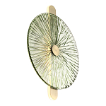 Бра с круглым стеклянным плафоном Gingham варинант исполнения - 5 | Loft Concept в Красноярске