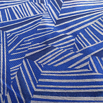 Мебельная ткань Жаккард синий принт 140 см T2-132 варинант исполнения - 1 | Loft Concept в Красноярске