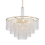 Люстра многоярусная с каскадами кристаллов Crystal Rains варинант исполнения - 1 | Loft Concept в Красноярске