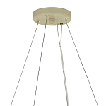 Люстра круглая из толстых деревянных реек Natural Style варинант исполнения - 3 | Loft Concept в Красноярске