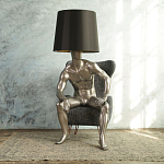 Лампа MALE MANNEQUIN LAMP с абажуром варинант исполнения - 3 | Loft Concept в Красноярске
