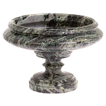 Фруктовница средняя из натурального камня Змеевик Шабровский Natural Stone Fruit Bowls варинант исполнения - 1 | Loft Concept в Красноярске