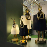 Настольная лампа с абажуром White sweetheart варинант исполнения - 2 | Loft Concept в Красноярске