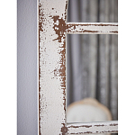 Зеркало-окно с эффектом старения в венецианском стиле Venetian White Mirror варинант исполнения - 7 | Loft Concept в Красноярске