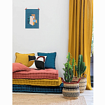 Круглая плетеная корзина Oyana Wicker Basket варинант исполнения - 2 | Loft Concept в Красноярске