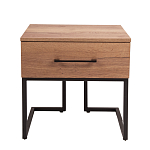 Тумба прикроватная с ящиком в стиле лофт Urban Style Space варинант исполнения - 3 | Loft Concept в Красноярске