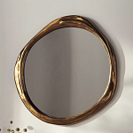 Зеркало в ассиметричной золотой раме Mirror of Aragorn варинант исполнения - 1 | Loft Concept в Красноярске