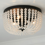 Потолочный светильник круглый с стеклянными бусинами Uniformity варинант исполнения - 2 | Loft Concept в Красноярске