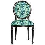 Стул из натурального бука Ikat Pattern бирюзовый варинант исполнения - 1 | Loft Concept в Красноярске