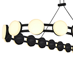 Люстра овальная с круглыми светодиодными источниками света Maxine Light варинант исполнения - 12 | Loft Concept в Красноярске