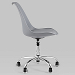 Офисный стул на металлическом основании EGGERY Grey пластик варинант исполнения - 2 | Loft Concept в Красноярске