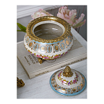 Шкатулка фарфоровая с цветочной росписью Eden Garden варинант исполнения - 6 | Loft Concept в Красноярске