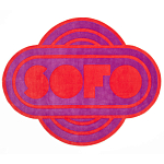 Дизайнерский ковер розовый Poltronova Sofo Rosancio Rug варинант исполнения - 1 | Loft Concept в Красноярске