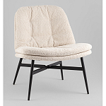 Кресло лаунж Tail молочный варинант исполнения - 1 | Loft Concept в Красноярске