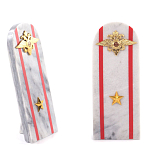 Сувенир Погон МВД из натурального камня мрамор Souvenir Epaulets варинант исполнения - 5 | Loft Concept в Красноярске