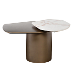 Столик журнальный Promontory с мрамором варинант исполнения - 1 | Loft Concept в Красноярске