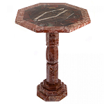 Кофейный стол из натуральных камней Лемезит и Яшма Natural Stone Tables варинант исполнения - 1 | Loft Concept в Красноярске
