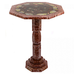 Кофейный стол из натуральных камней Лемезит и Яшма Natural Stone Tables варинант исполнения - 17 | Loft Concept в Красноярске