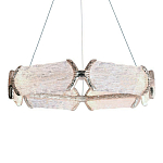 Люстра кольцевая с текстурным природным рисунком IceFlame варинант исполнения - 9 | Loft Concept в Красноярске