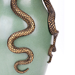 Фарфоровая ваза с декоративными змеями Eden Garden варинант исполнения - 4 | Loft Concept в Красноярске