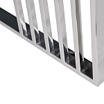 Столик журнальный с черной стеклянной столешницей Embodiment of Contemporary Art  варинант исполнения - 3 | Loft Concept в Красноярске